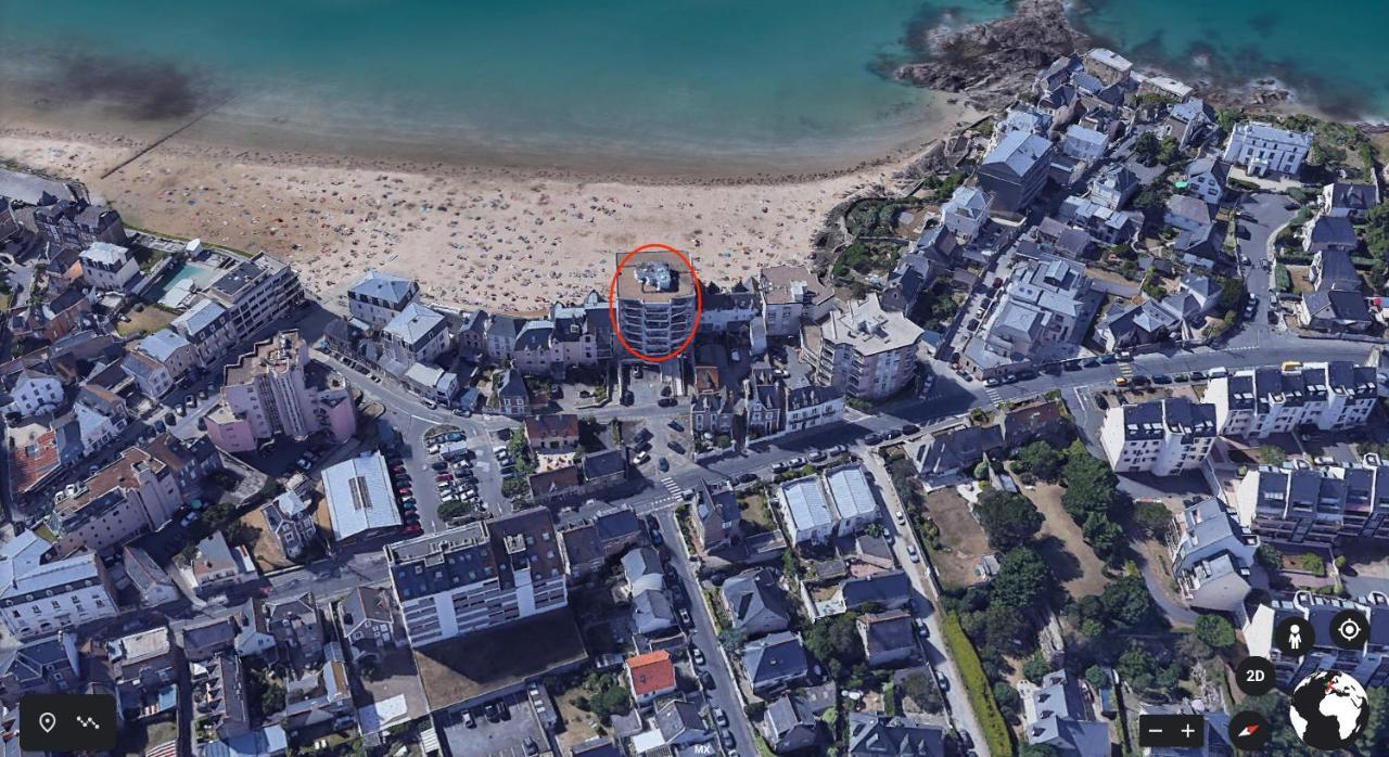 Appartement les pieds dans l'eau - Résidence sur la plage Saint-Malo Esterno foto
