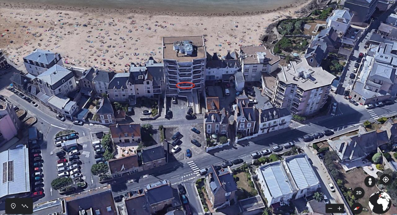 Appartement les pieds dans l'eau - Résidence sur la plage Saint-Malo Esterno foto
